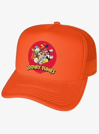 Looney Tunes Character Logo Foam Trucker Hat