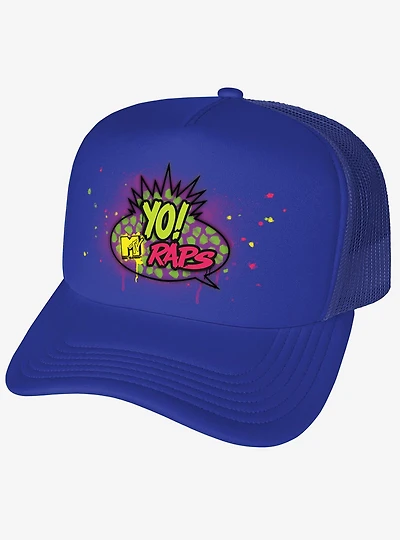 Yo! MTV Raps Logo Foam Trucker Hat