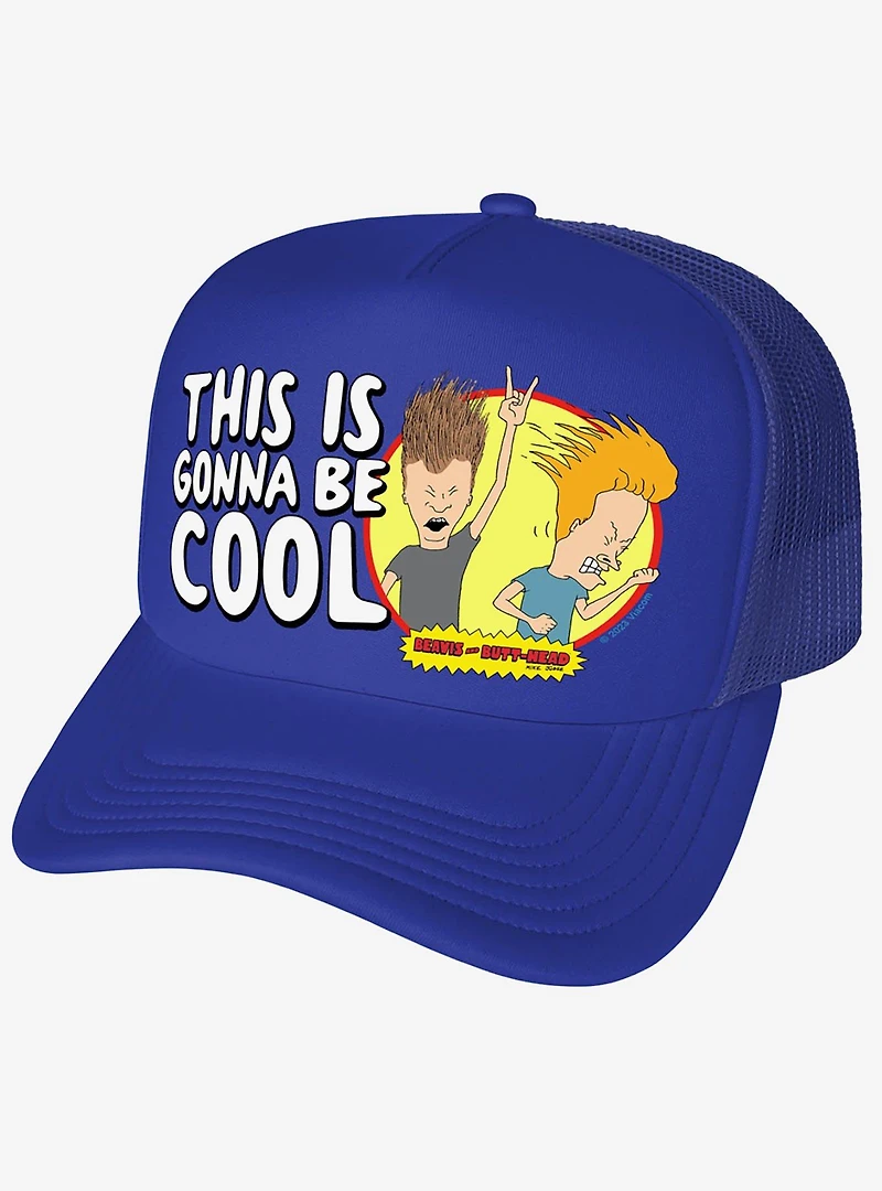 Beavis And Butthead This Is Gonna Be Cool Foam Trucker Hat
