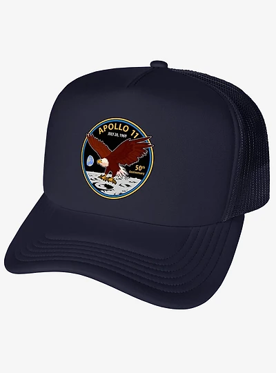 NASA Apollo 11 50th Anniversary Patch Foam Trucker Hat