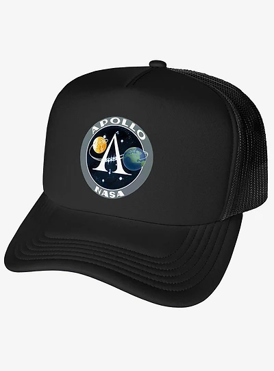 NASA Apollo Space Program Patch Foam Trucker Hat