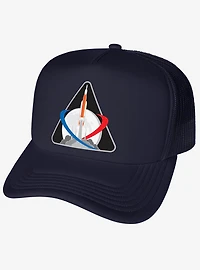 NASA Exploration Mission 1 Patch Foam Trucker Hat