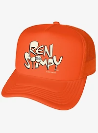 The Ren And Stimpy Show Logo Foam Trucker Hat