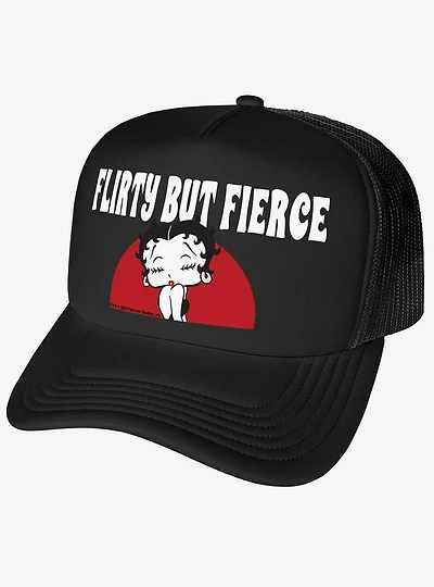 Betty Boop Flirty But Fierce Foam Trucker Hat