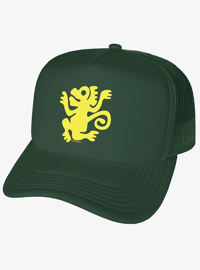 Legends Of The Hidden Temple Green Monkeys Foam Trucker Hat