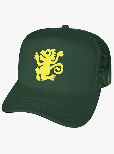 Legends Of The Hidden Temple Green Monkeys Foam Trucker Hat