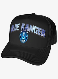 Power Rangers Blue Ranger Helmet Foam Trucker Hat
