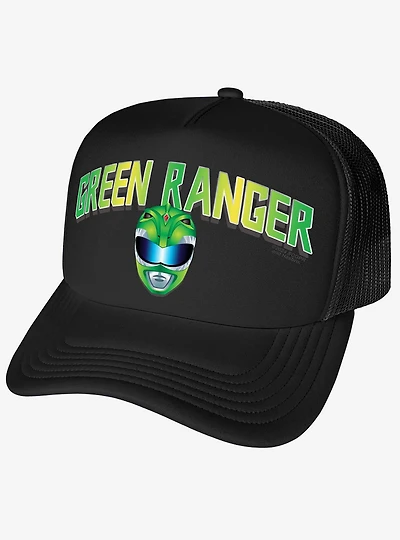 Power Rangers Green Ranger Helmet Foam Trucker Hat
