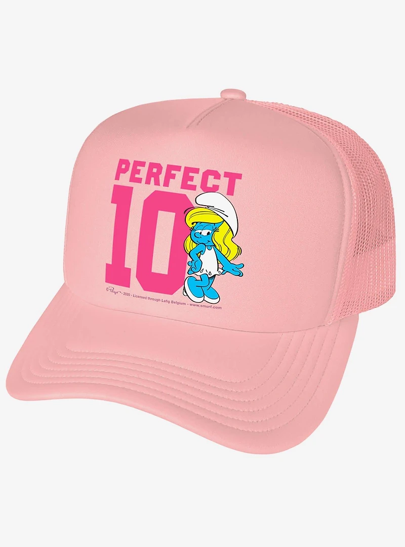 The Smurfs Perfect 10 Smurfette Foam Trucker Hat