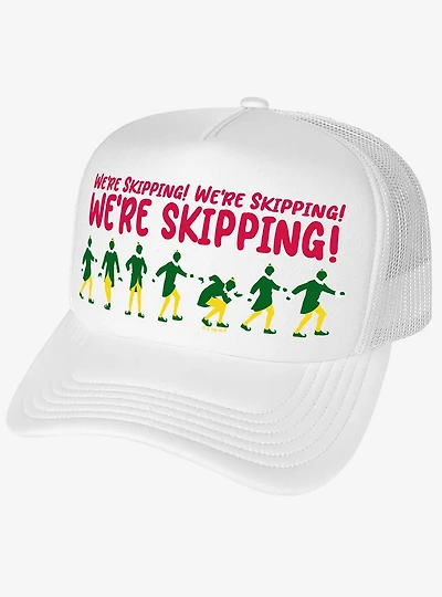 Elf We're Skipping Foam Trucker Hat