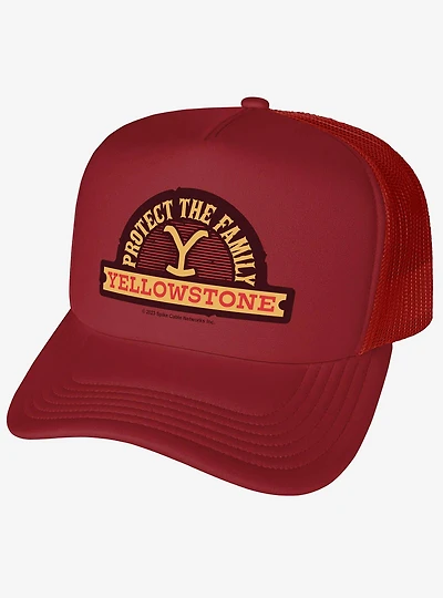 Yellowstone Protect The Family Foam Trucker Hat