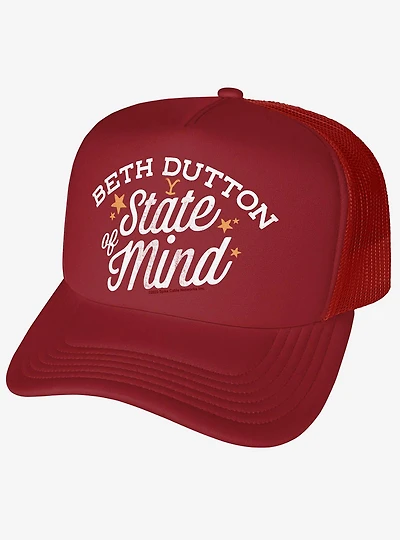 Yellowstone Beth Dutton Stand Of Mind Foam Trucker Hat