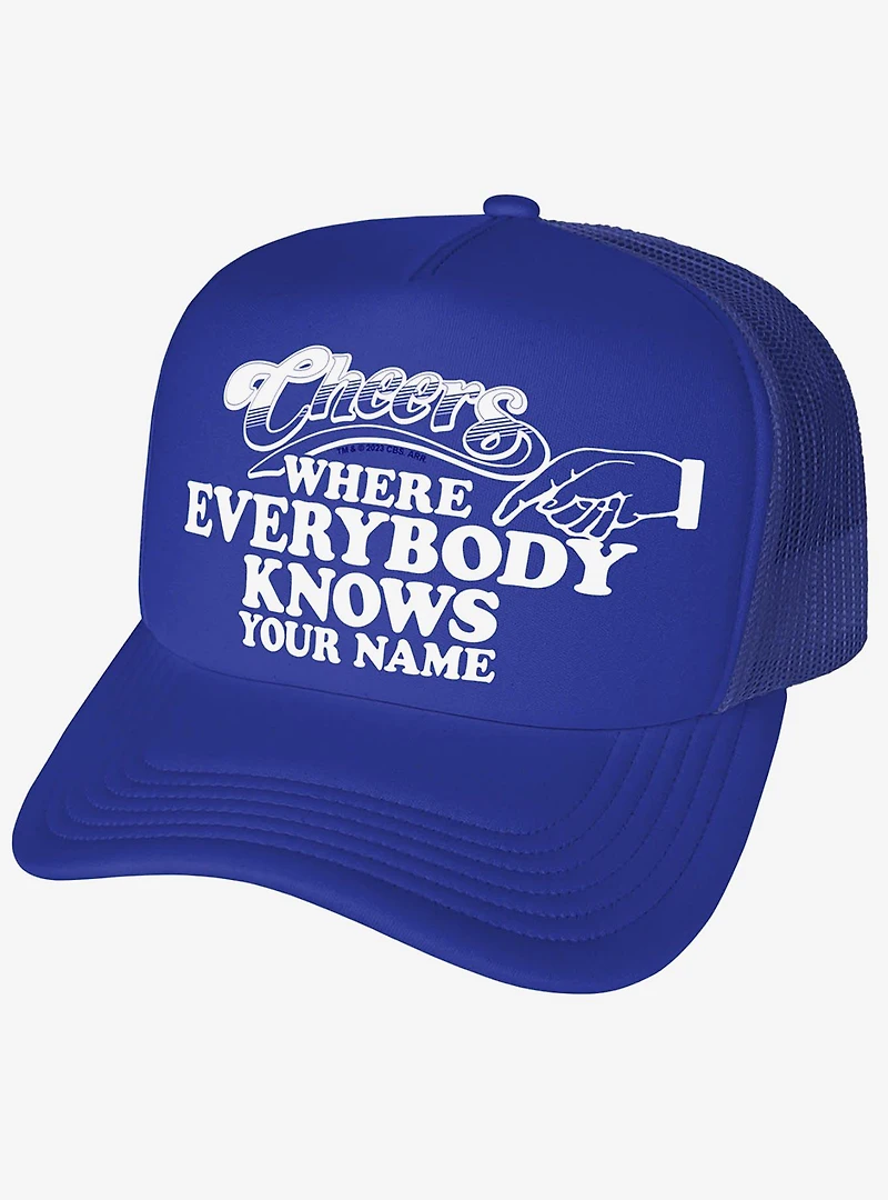Cheers Where Everybody Knows Your Name Foam Trucker Hat