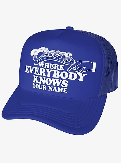 Cheers Where Everybody Knows Your Name Foam Trucker Hat