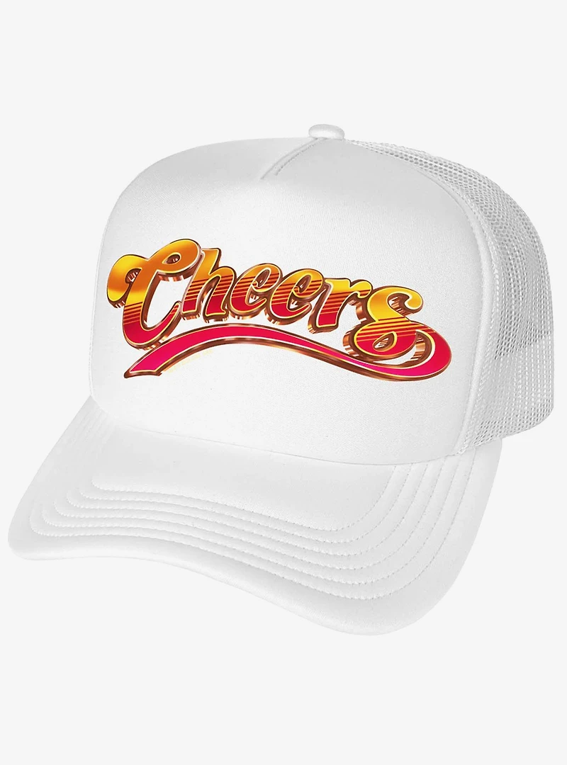 Cheers Bright Logo Foam Trucker Hat