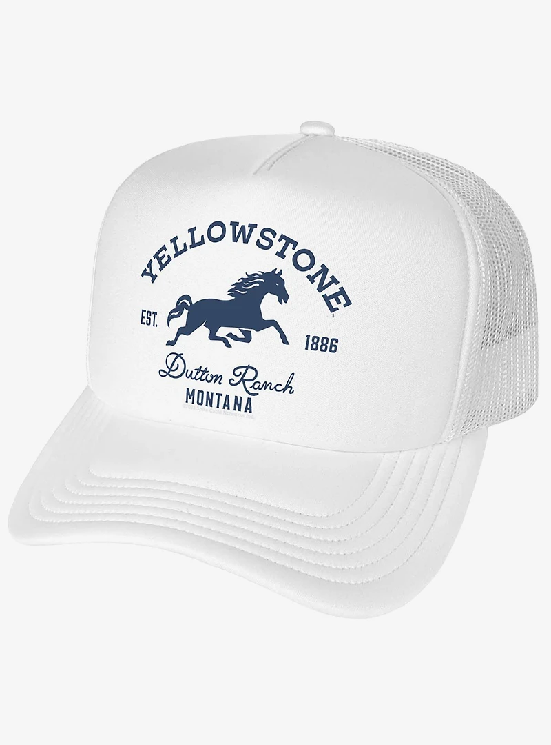 Yellowstone Dutton Ranch Montana Foam Trucker Hat