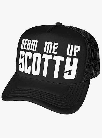 Star Trek Beam Me Up Scotty Foam Trucker Hat