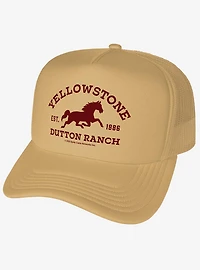 Yellowstone Dutton Ranch 1886 Foam Trucker Hat