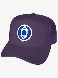 Green Lantern Blackest Night Indigo Lantern Foam Trucker Hat
