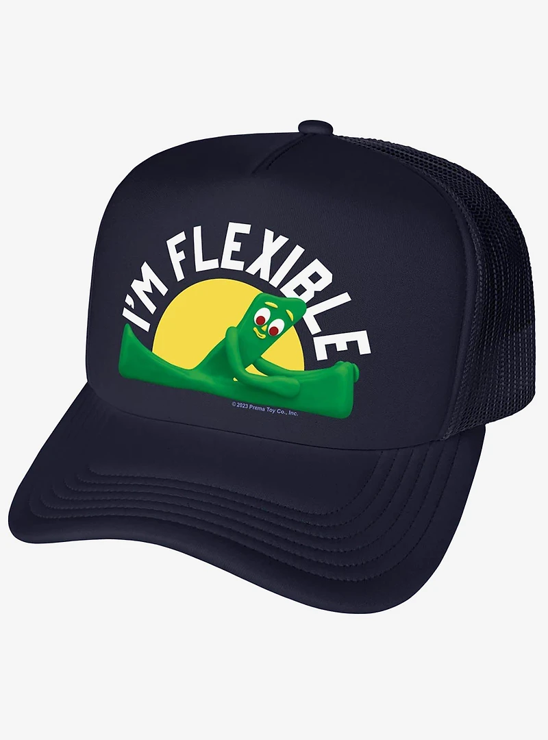Gumby I'm Flexible Foam Trucker Hat