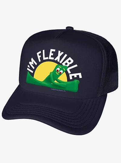 Gumby I'm Flexible Foam Trucker Hat