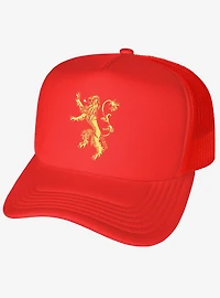 Game Of Thrones Lannister Sigil Foam Trucker Hat