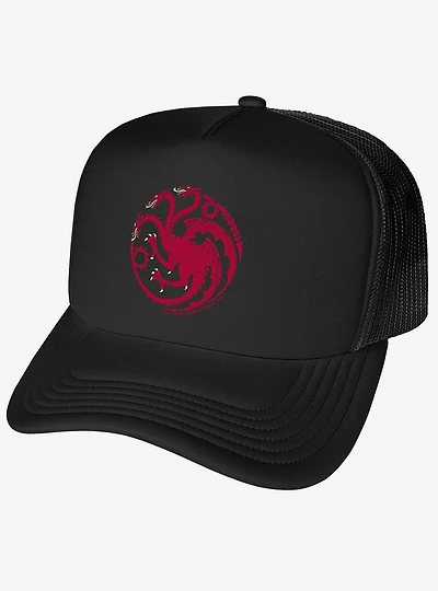 Game Of Thrones Targaryen Sigil Foam Trucker Hat