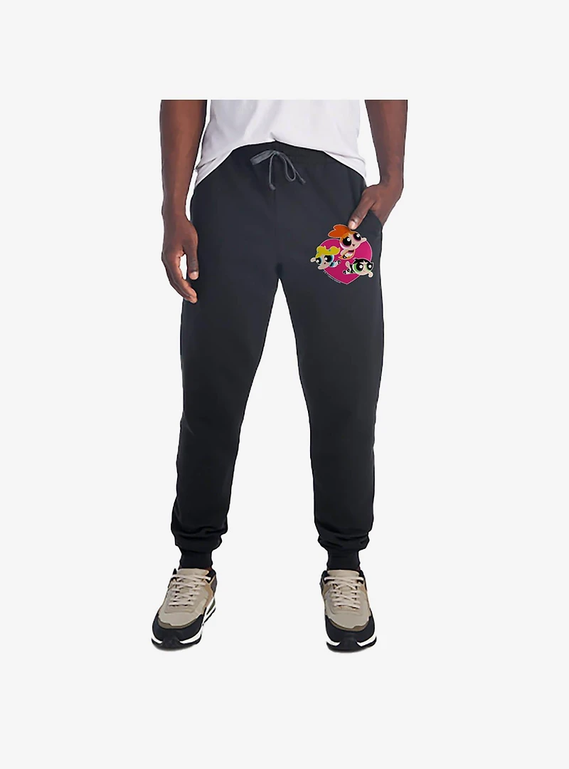 The Powerpuff Girls Heart Jogger Sweatpants