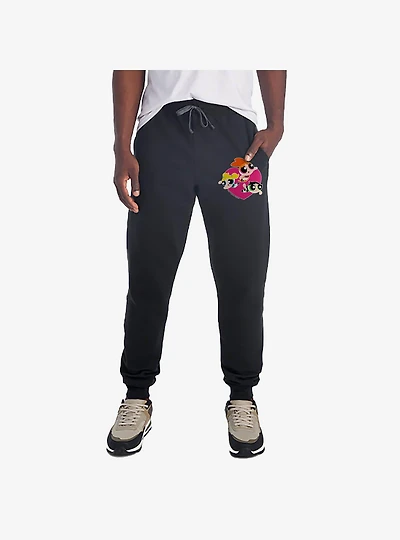The Powerpuff Girls Heart Jogger Sweatpants