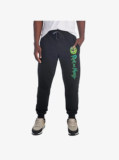 Rick and Morty Portal Logo Jogger Sweatpants