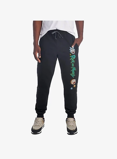 Rick and Morty Heads The Stars Jogger Sweatpants