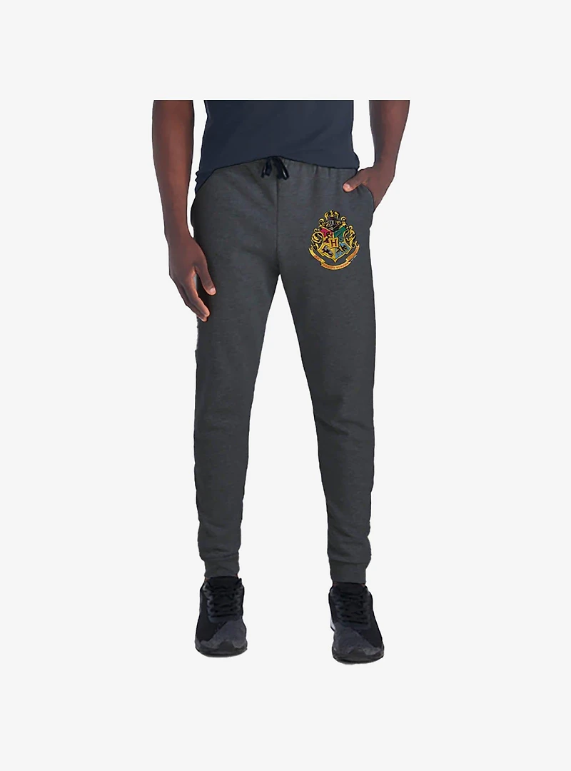 Harry Potter Hogwarts School Crest Jogger Sweatpants