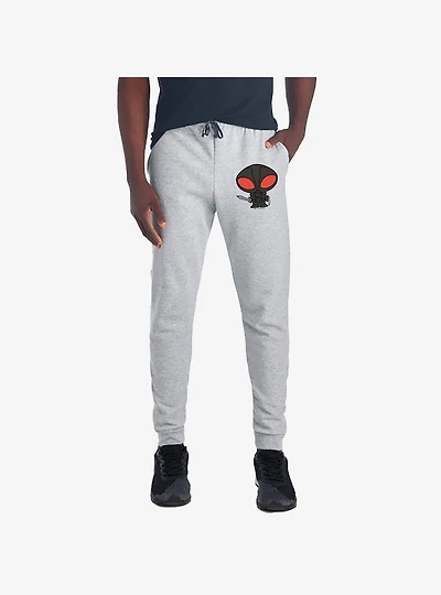 DC Comics Aquaman Movie Black Manta Chibi Character Jogger Sweatpants