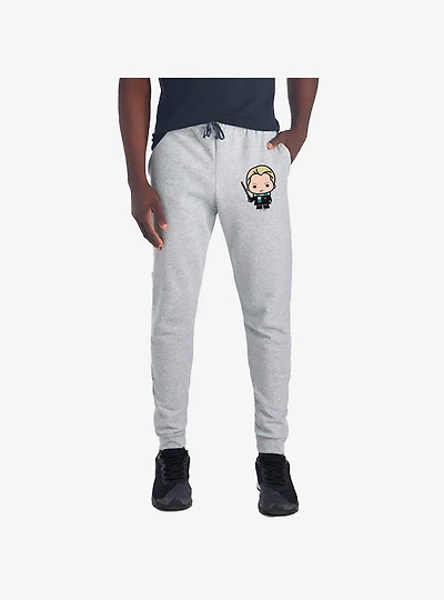 Harry Potter Draco Cute Chibi Character Jogger Sweatpants