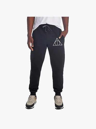 Harry Potter Deathly Hallows Symbol Jogger Sweatpants