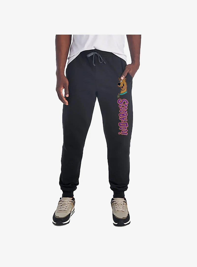 Scooby-Doo! Scooby Face and Logo Jogger Sweatpants