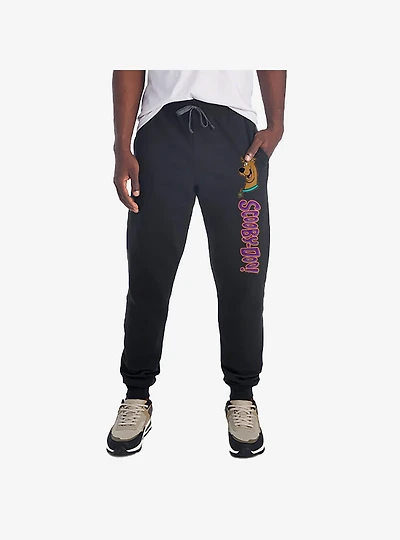 Scooby-Doo! Scooby Face and Logo Jogger Sweatpants