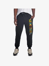 Sesame Street Vertical Name Jogger Sweatpants