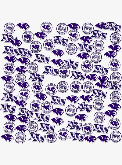 High Point University HPU 100ct Sticker Pack
