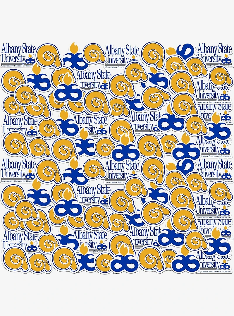 Albany State University 100ct Sticker Pack