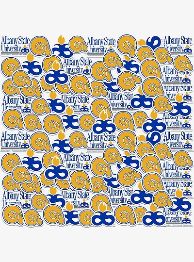 Albany State University 100ct Sticker Pack