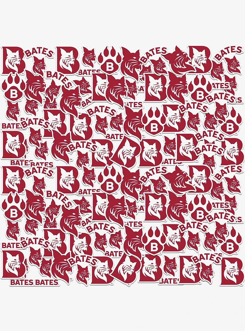 Bates College 100ct Sticker Pack