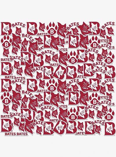 Bates College 100ct Sticker Pack