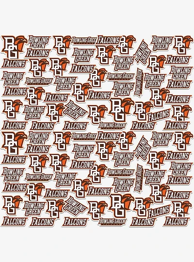 Bowling Green State University 100ct Sticker Pack