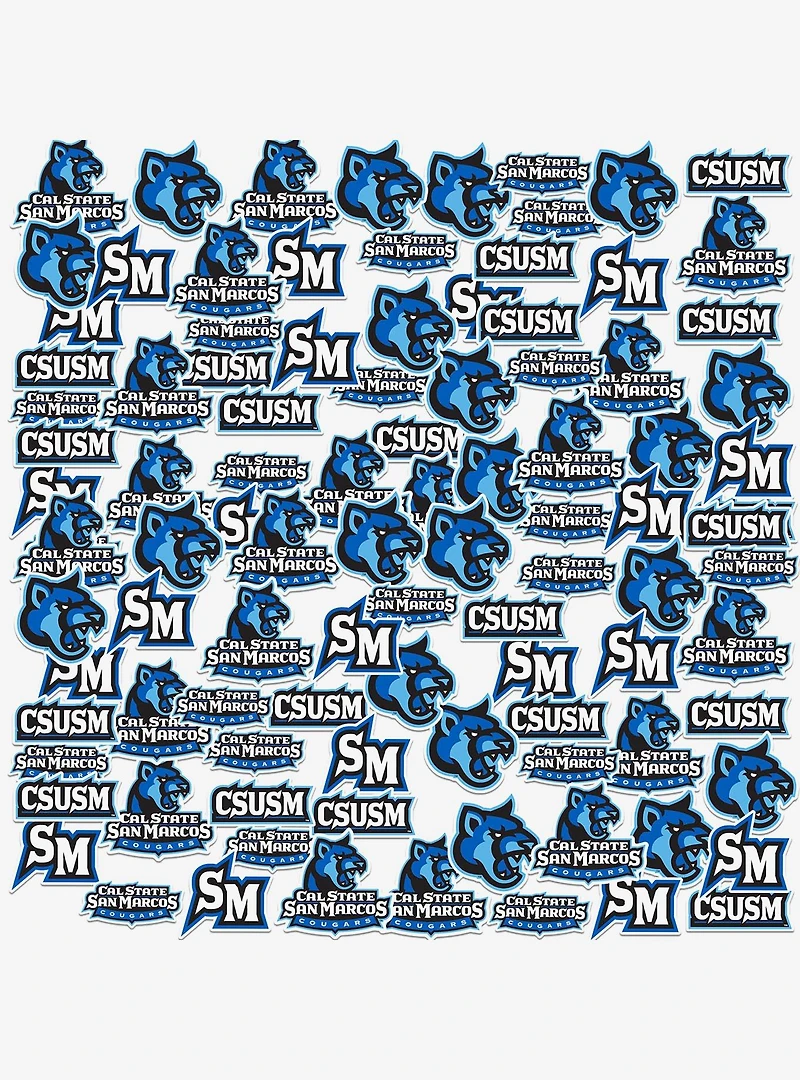 Cal State San Marcos 100ct Sticker Pack