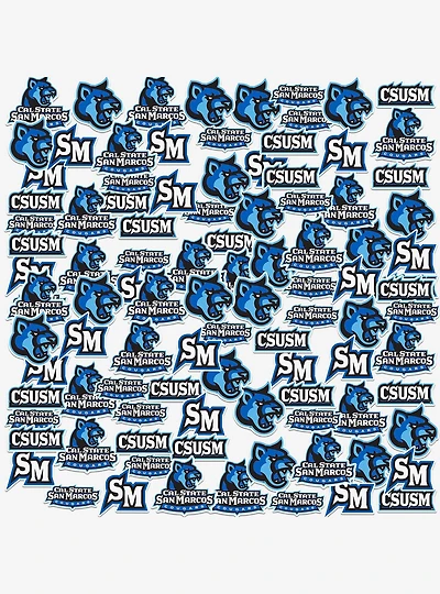 Cal State San Marcos 100ct Sticker Pack