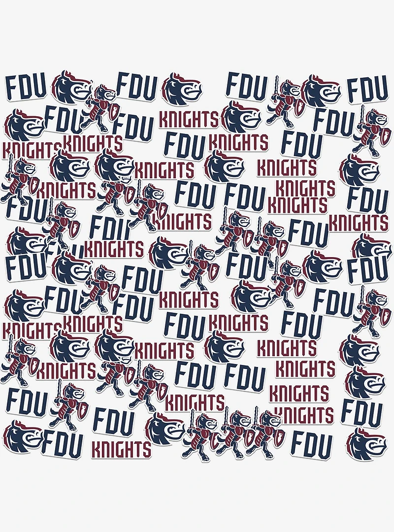 Fairleigh Dickinson University Knights 100ct Sticker Pack