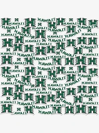 University of Hawaii 100ct Sticker Pack