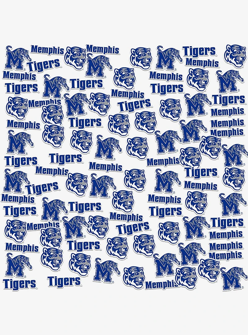 University of Memphis 100ct Sticker Pack