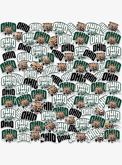Ohio University 100ct Sticker Pack